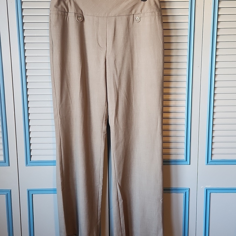 Dress Barn Tan Trousers - Picture 2 of 12